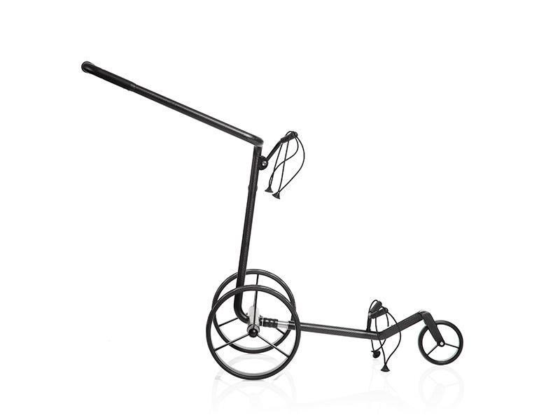 JuCad Carbon drive Classic 3.0 elektrisk trolley, svart