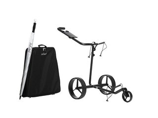 JuCad Carbon drive Classic 3.0 elektrisk trolley, svart