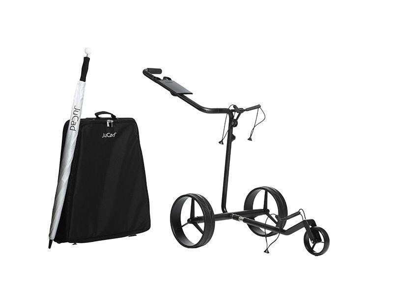 JuCad Carbon drive Classic 3.0 elektrisk trolley, svart