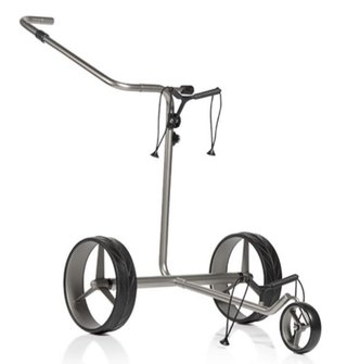 JuCad drive Stainless Steel 3.0 elektrisk vagn, silver