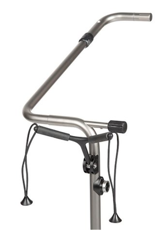 JuCad drive Stainless Steel 3.0 elektrisk vagn, silver