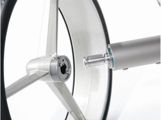 JuCad drive Stainless Steel 3.0 elektrisk vagn, silver