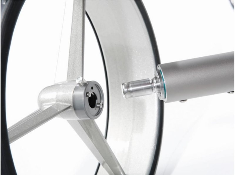 JuCad drive Stainless Steel 3.0 elektrisk vagn, silver