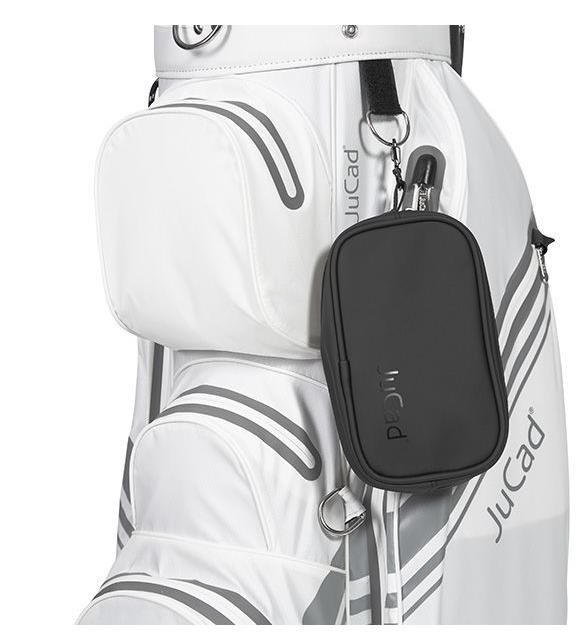 JuCad JuCad golf bag clip-on bag, leather design golfbag, svart