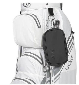 JuCad JuCad golf bag clip-on bag, leather design golfbag, svart