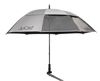 JuCad JuCad vindtät & fönsterparaply med pinne 68", silver UV-skydd
