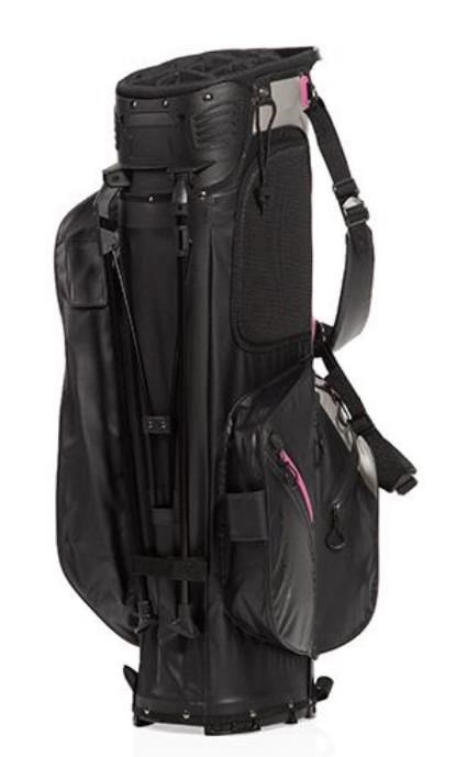 JuCad Bag 3in1 Pro Dry cart bag, svart/grå/rosa