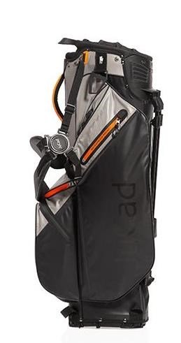 JuCad Bag 3in1 Pro Dry cart bag, svart/grå/orange