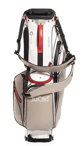 JuCad Bag 3in1 Pro Dry cart bag, vit/grå/röd