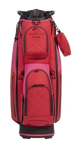JuCad First Class cart bag, röd/rosa
