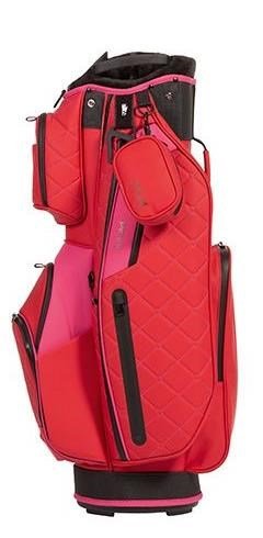 JuCad First Class cart bag, röd/rosa