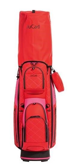JuCad First Class cart bag, röd/rosa