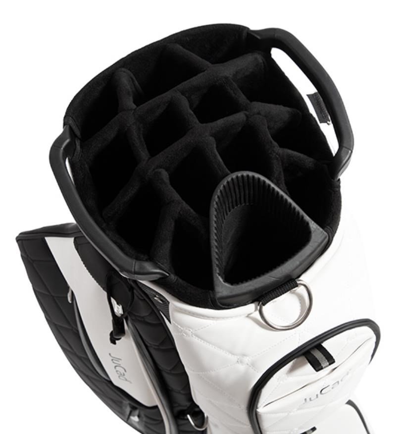 JuCad First Class cart bag, guld/silver/brun