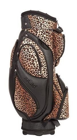 JuCad Style cart bag, svart/leopard