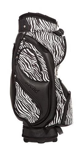 JuCad Style cart bag, svart/zebra