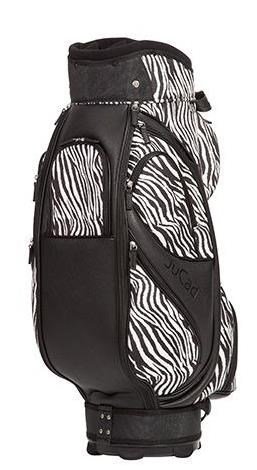 JuCad Style cart bag, svart/zebra