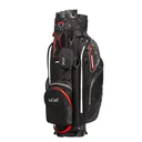 JuCad Manager Waterstop cart bag, svart/röd/grå