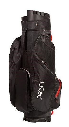 JuCad Manager Waterstop cart bag, svart/röd/grå