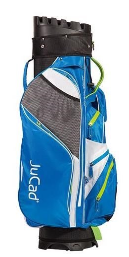 JuCad Manager Waterstop cart bag, blå/vit/grön
