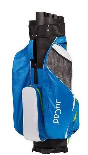 JuCad Manager Waterstop cart bag, blå/vit/grön
