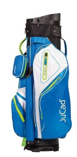 JuCad Manager Waterstop cart bag, blå/vit/grön