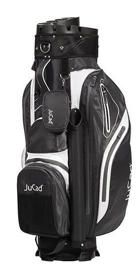 JuCad Manager Waterstop cart bag, grå/vit