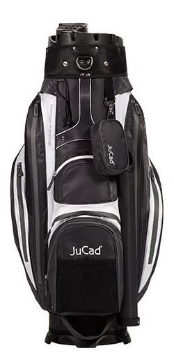 JuCad Manager Waterstop cart bag, grå/vit