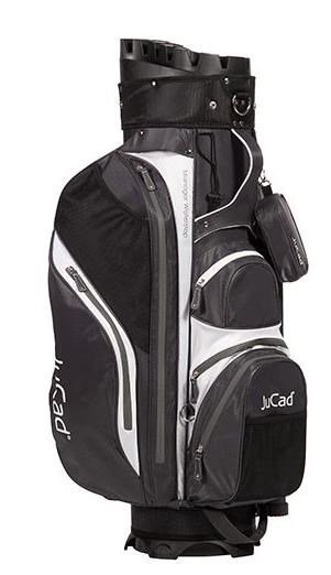 JuCad Manager Waterstop cart bag, grå/vit