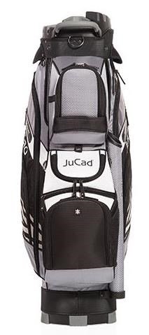 JuCad Quiet Line cart bag, svart/grå/vit