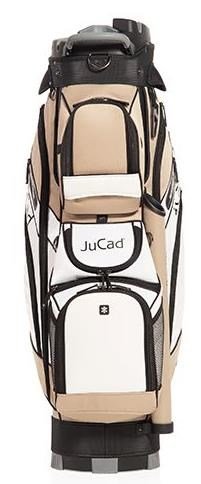 JuCad Quiet Line cart bag, khaki/white