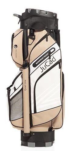 JuCad Quiet Line cart bag, khaki/white