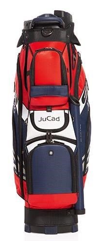 JuCad Quiet Line cart bag, mörkblå/röd/vit