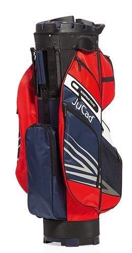 JuCad Quiet Line cart bag, mörkblå/röd/vit
