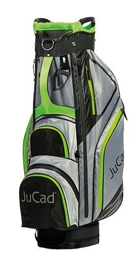JuCad Sportline cart bag, svart/grå/grön