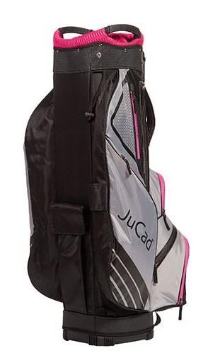 JuCad Sportline cart bag, svart/grå/rosa