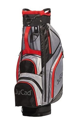 JuCad Sportline cart bag, svart/grå/röd
