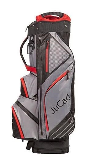 JuCad Sportline cart bag, svart/grå/röd