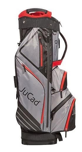 JuCad Sportline cart bag, svart/grå/röd
