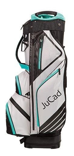 JuCad Sportline cart bag, svart/grå/turkos