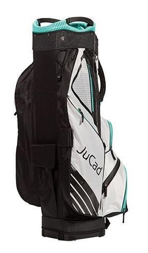 JuCad Sportline cart bag, svart/grå/turkos