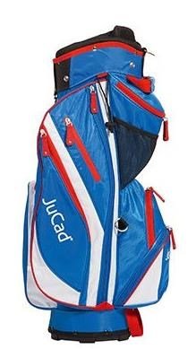 JuCad Junior cart bag, blå/vit/röd