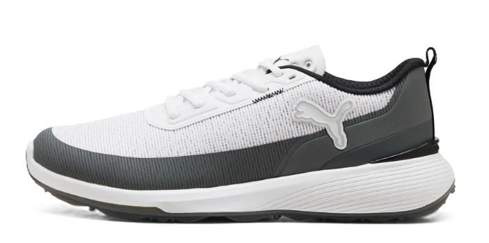 Puma Golf Puma Gruve Sport herr golfskor, vit/grå