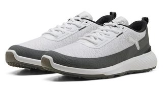 Puma Golf Puma Gruve Sport herr golfskor, vit/grå