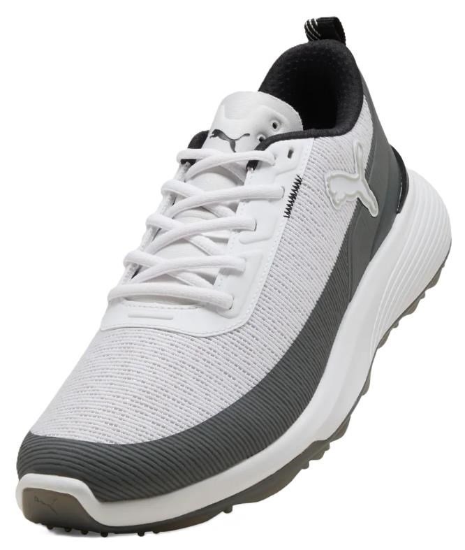Puma Golf Puma Gruve Sport herr golfskor, vit/grå