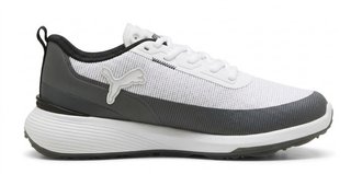 Puma Golf Puma Gruve Sport herr golfskor, vit/grå