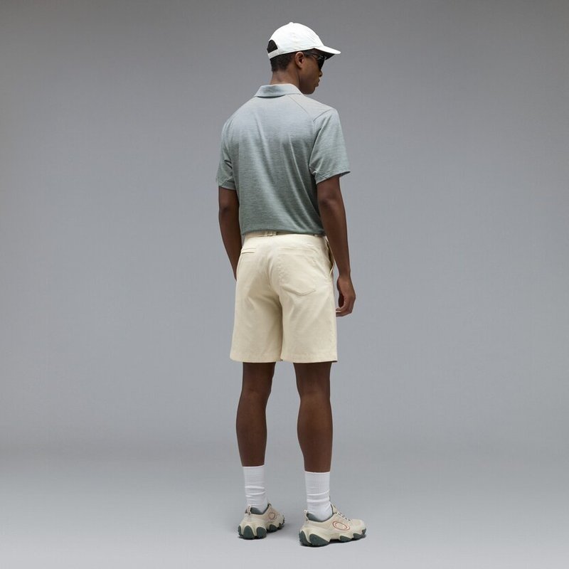Oakley C1 Gradient herr polo, gradient faded green/white