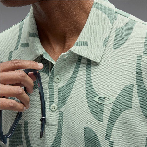 Oakley Tile O herr polo, faded green