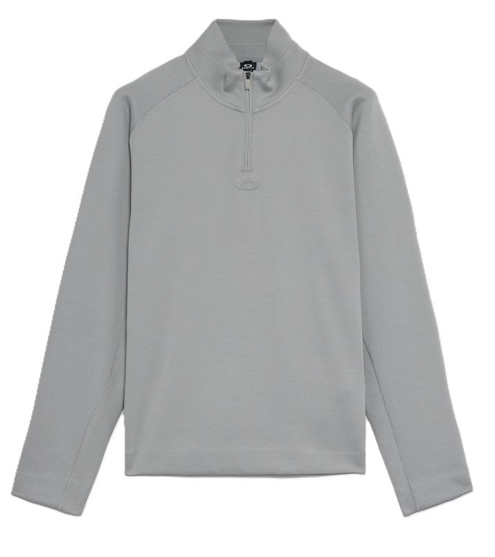 Oakley Platform Quater Zip herr sweatshirt, cement