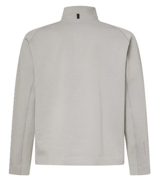 Oakley Platform Quater Zip herr sweatshirt, cement