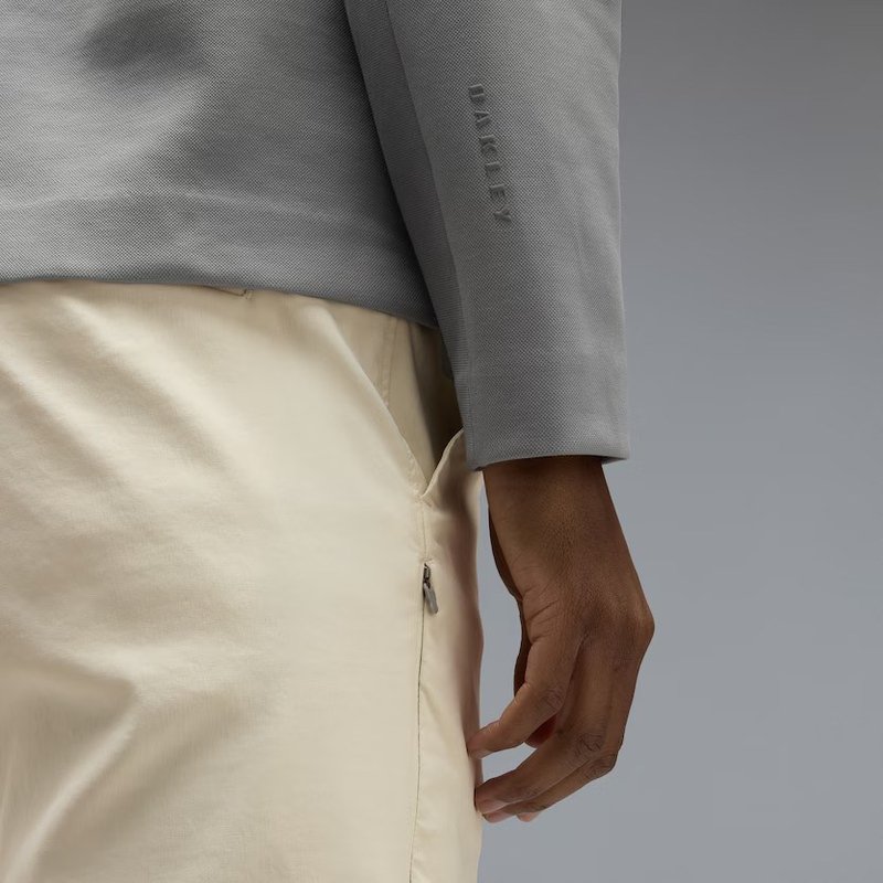 Oakley Platform Quater Zip herr sweatshirt, cement